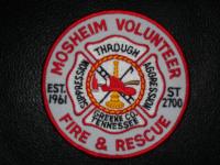 Mosheim Volunteer Fire Department Logo